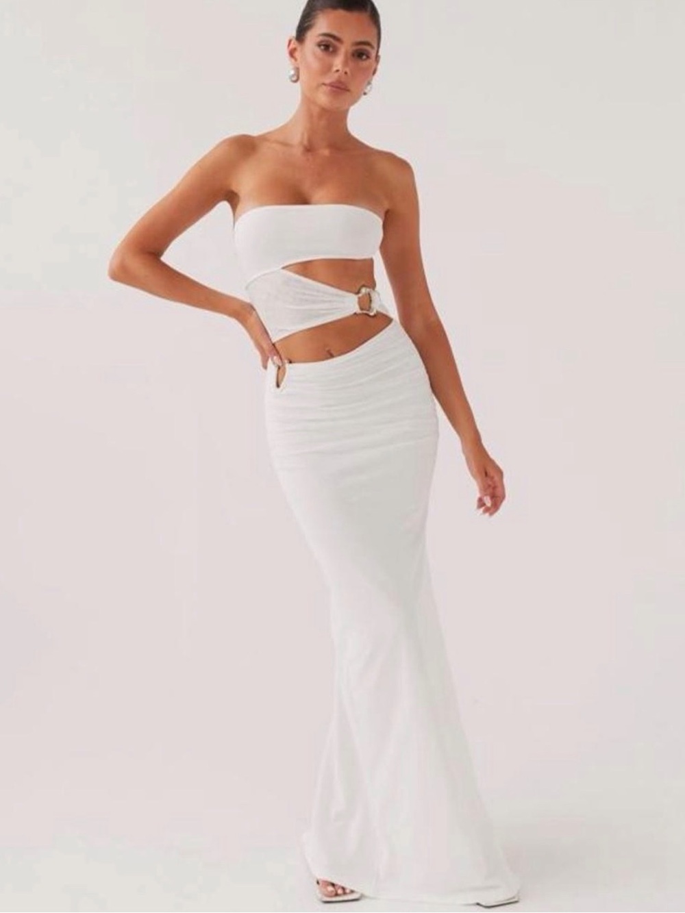 Pepper Mayo Cut Out Maxi Dress
